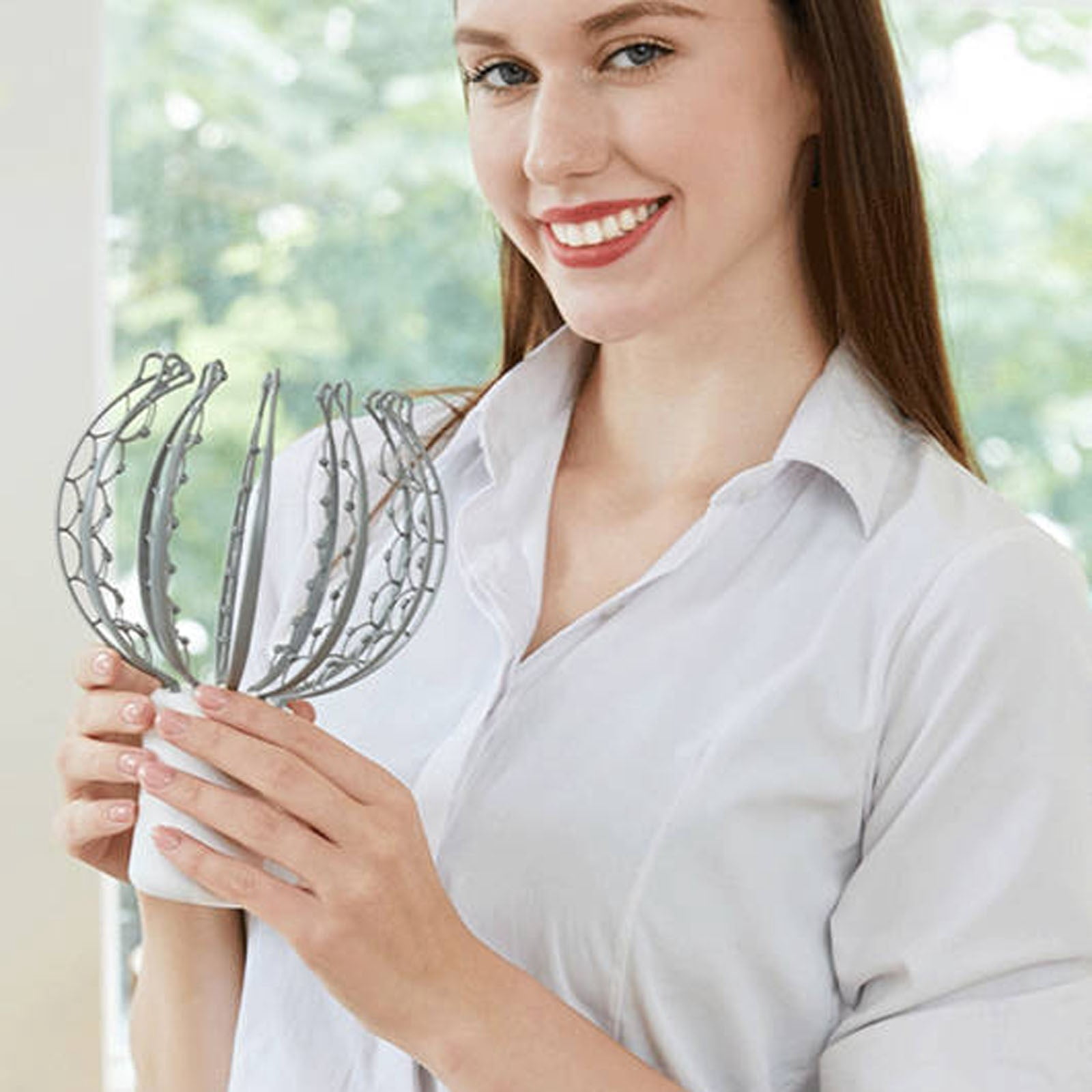 Octopus Electric Scalp Massager – 12 Detachable Claws, 3 Speed Modes, 500mAh Battery – Deep Tissue Head & Neck Massager for Tension Relief, Spa-Like Relaxation