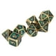 thumbnail image 5 of Dados De Metal, Exquisitos Dados Poliédricos De Metal De Alta Legibilidad Números Claros Hermosos Para Juegos De Mesa ANGGREK Tipo 1, 5 of 8