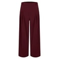 thumbnail image 4 of Rhuody Womens Pants High Waist Autumn Trousers Straight Leg Loose Fit Pants With Pockets For Outdoor Sports And Pant Simple Clothes Rd2 5Xl, 4 of 6