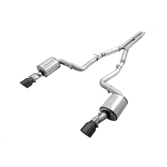 AWE Tuning Touring Edition Exhaust for 2015  Dodge Charger 6.4L/6.2L with Diamond Black Tips
