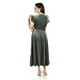 thumbnail image 3 of Vestido envolvente de terciopelo Roman Fashion /Juvenil, 3836 (Verde militar) verde oscuro M, 3 of 4