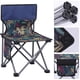 thumbnail image 5 of Ounissouiy Silla plegable para acampar al aire libre con soporte para la espalda, bolsa de almacenamiento, silla portátil para pescar en la playa, silla de Almacenamiento y organización del hogar Ounissouiy HA038691-00, 5 of 6