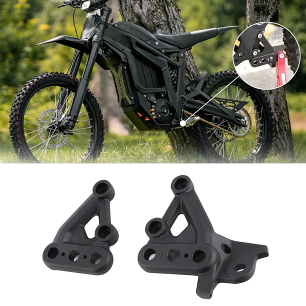 Soporte de Pie de Pie, Instalación Fácil de Motocicleta Negra Soporte de Aluminio Alezo de Aluminio Izquierda Derecha Resistencia Para La Picadoura de Tierra Eléctrica X3 MX3 MX3
