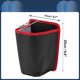 thumbnail image 4 of Bote de basura para automóvil Unique Bargains colgante para asientos delanteros de cuero sintético negro rojo 1 pieza, 4 of 6