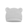 thumbnail image 2 of Deago Newborn Baby Hat Bear Ears Infant Caps Baby Boy Girl Toddler Hats Infant Beanie Caps for 0-6 Months (Gray), 2 of 9