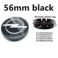 thumbnail image 5 of 4pcs Opel 56mm 59mm 60mm 64mm 68mm Car Wheel Center Hub Caps Black Silver Rims Covers Auto Logo Badge Emblem Parts Accessories-Good, 5 of 5