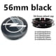 thumbnail image 5 of 4pcs Opel 56mm 59mm 60mm 64mm 68mm Car Wheel Center Hub Caps Black Silver Rims Covers Auto Logo Badge Emblem Parts Accessories-Good, 5 of 5