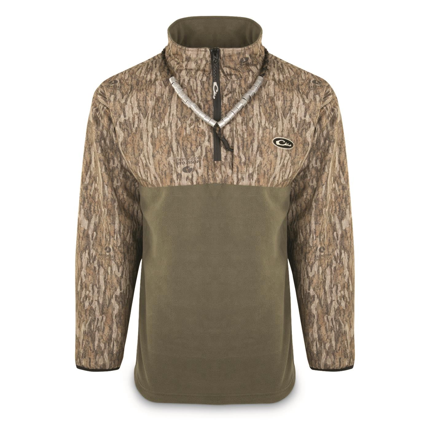 Drake Waterfowl Refuge Eqwader™ Quarter-zip Hunting Jacket Habitat XL