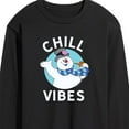 thumbnail image 3 of Frosty The Snowman - Christmas - Chill Vibes - Men's Long Sleeve T-Shirt, 3 of 5