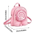 thumbnail image 4 of jiaxiM School Backpacks for Ages 3rd 4th 5th 6th - Luminous Candy LED Light Up Tail School Bag for Primary School, Middle Elementary, Park, Travel, Night Activities, Daily Use, 4 of 6