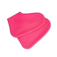 thumbnail image 2 of Billuyoard 1 par de fundas de silicona reutilizables para zapatos S/M/L, cubiertas impermeables para zapatos de lluvia, para acampar al aire libre, botas de Paraguas de lluvia Rosado L Billuyoard HA005720-18, 2 of 6