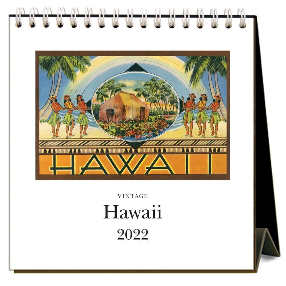Hawaii 2022 Desk Calendar - Walmart.com