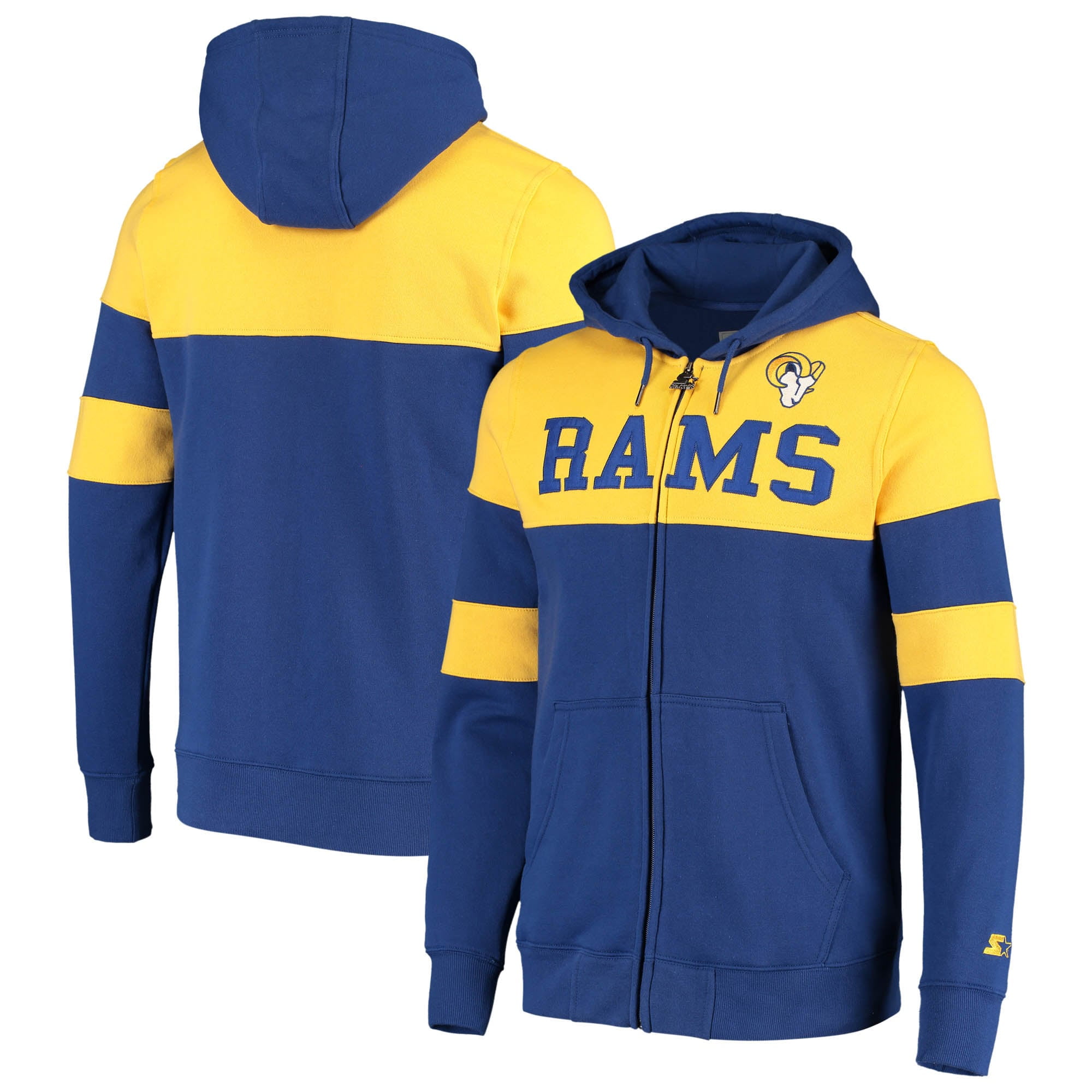yellow rams hoodie