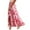 Multicolor, variant on Babcutegg Women’s Boho Maxi Skirt – Floral Print High-Waisted Flowy A-Line Summer Skirt with Side Pockets Multicolor Size XL