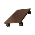 thumbnail image 2 of Soporte para torres de PC, soporte para CPU de madera con 4 ruedas, portátil, extraíble, resistente, funda con soporte para ordenador, soporte rodante Un 20cmx40cm, 2 of 8
