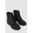 thumbnail image 2 of Women's Lace Up Lug Sole Combat Boots, 2 of 6