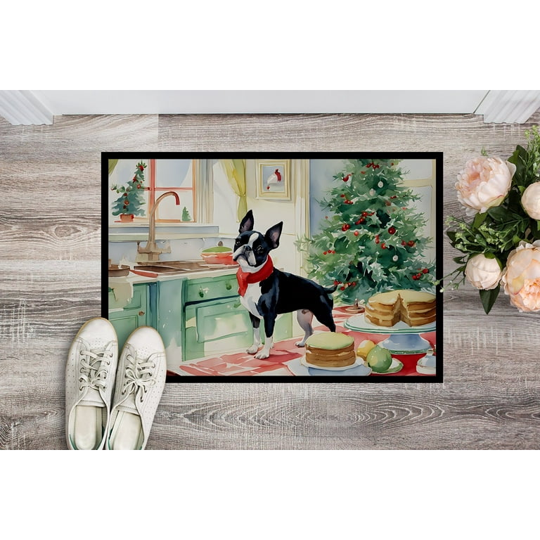 Carolines Treasures DAC3745MAT 18 x 27 Unisex Boston Terrier
