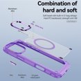 thumbnail image 5 of for iPhone 11 Case Magnetic Phone Case Mag-Safe Charging Support, TPU Bumper Hard PC Backplane Light Fit Shockproof Protective Case Cover for iPhone 11 Men Women Girls, Violet, 5 of 9