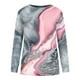 thumbnail image 5 of Puntoco Conjunto de dos piezas para mujer de manga larga con cuello redondo y pantalones deportivos con bolsillos Puntoco Puntoco-1207, 5 of 7