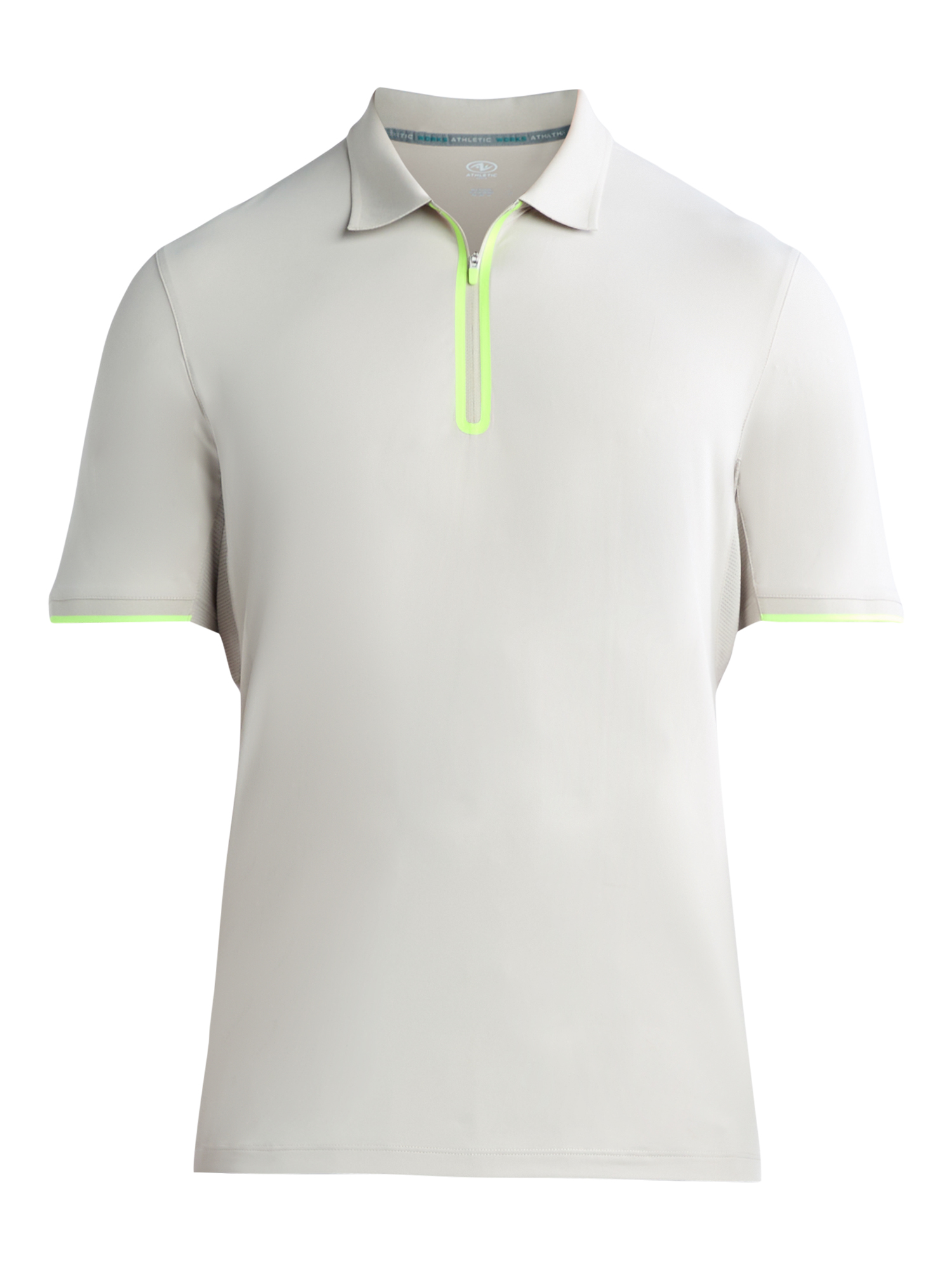 Athletic Works Men's and Big Men's Modern Tennis Polo Shirt, Sizes S-3XL