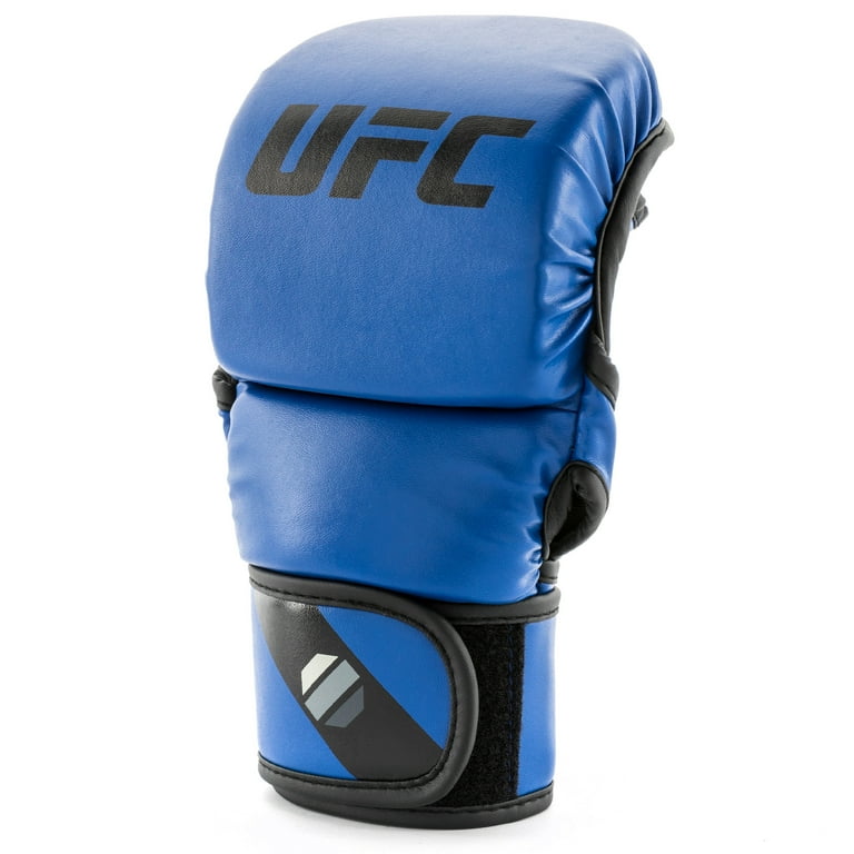 UFC MMA Sparring Gloves - L/XL, Blue - All-In-One Training