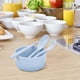 thumbnail image 5 of Set de Vajilla de 4 Piezas | Cuenco, Cuchara, Palillos y Tenedor | Apto para Lavavajillas, Duradero y Moderno | Fácil de Limpiar | Esenciales para Comedor en Casa | Regalo para Bodas y Fiestas de, 5 of 5