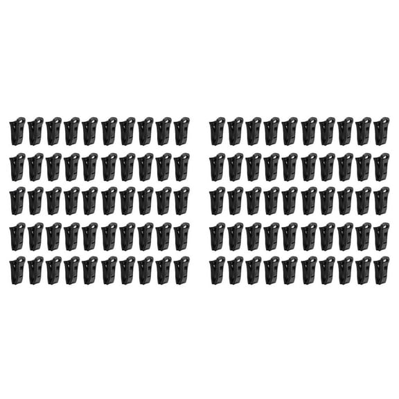 100 Sock Clips for Washing Machine and Dryer, Laundry Clips, Socks Clothespin, Towel Washing, Clip