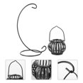 thumbnail image 5 of 1pc Candle Holders Iron Tea Light Holder Birdcage Candle Holder Desk Topper Candle Shelf Wrought Iron Candle Holder Candlestick, 5 of 5
