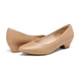 thumbnail image 3 of Zapatos de Tacón Bajo con Plataforma Ancha para Mujer DREAM PAIRS Mila Talla 11 Nude, 3 of 6