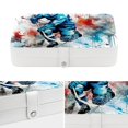 thumbnail image 4 of Ice Hockey Bracelet Holder Jewelry Box Organizer PU Leather with Removable Compartment Portable, 4 of 6