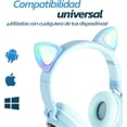 thumbnail image 2 of Audífonos Inalámbricos Hanylish Bluetooth 5.0 Plegables Azul, 2 of 5