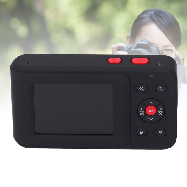 Cámara Digital Smart 2.5k Alta Resolución 72MP Fotos 16x Zoom Autococus De Autofocio Selfie Dual Screen Compact Para Reuniones De Viajes