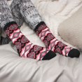 thumbnail image 3 of BambooMN Women's Double Layer Extra Thick Cozy Warm Fuzzy Comfy Cabin Socks, 4 Pairs - Assortment M, 3 of 5