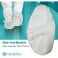 thumbnail image 7 of 2PCs (1 Pair) Disposable Medical Grade Non-Slip PP+PE High Knee Shoe & Boot Cover by Vastmed | Hazmat Boot Durable Water & Skid Resistant for Fluids, Dust, Dirt, Mud – Indoor Use, 7 of 7