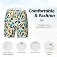 thumbnail image 5 of Balery Fathers day Mens Swim Trunks Swim Shorts for Men Quick Dry Inseam Beach Shorts with Compression Liner Pocket-X-Large, 5 of 9