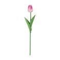 thumbnail image 2 of Yirtree Multicolor Artificial Tulips Flowers Fake Faux PU Tulip Bouquet Real Touch Flower Arrangement for Home Room Office Party Wedding Decoration Excellent Gift Idea 1pc, 2 of 8