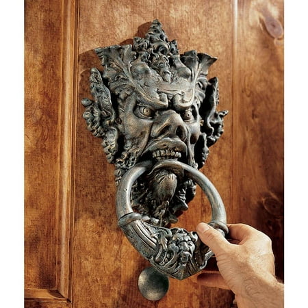 Fi Tuscan Iron - Classic Antique Replica Tuscan Estate Authentic Iron Doorknocker