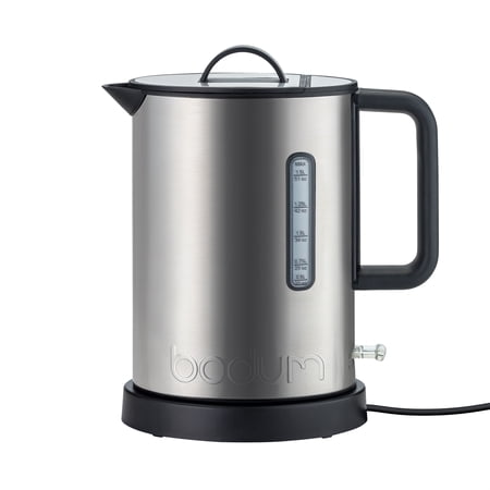 Bodum Ibis Stainless Steel Electric Water Kettle  51 Ounce  Matte Chrome