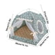 thumbnail image 4 of Xihbxyly Tienda de Campaña para Mascotas, Diseño Plegable y Lavable, Cama Semicerrada y Acogedora, Comodidad para Todo Tipo de Clima, Fácil de Guardar, Ideal para Perros Pequeños y Gatos, Colchoneta, 4 of 7
