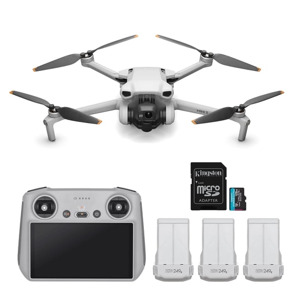 Drone DJI Mini 3 Fly More Combo 4K HDR 51 minutos de vuelo
