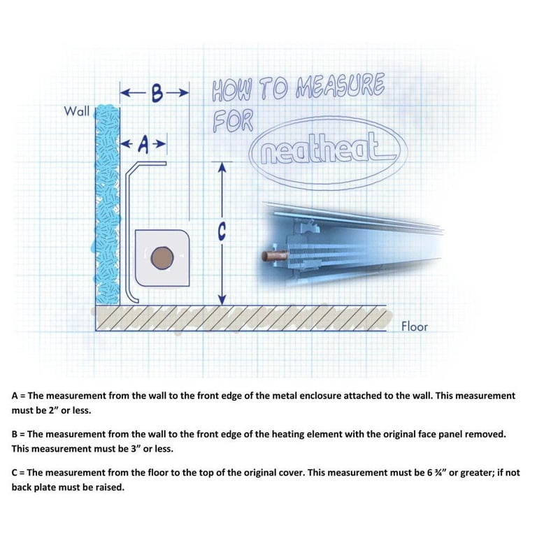 NeatHeat Baseboard Heat Cover Splice Plate - Walmart.com
