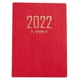 thumbnail image 1 of Bangcool 2022 Daily Planner A7 Faux Leather Pocket Appointment Book Schedule Notebook, 1 of 10