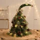 thumbnail image 2 of Árbol de Navidad, paquete de adornos de bricolaje con luces premium, mini árbol de decoraciones navideñas, 2 of 5