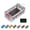 E, variant on 3 Pack Magnetic Fish Hook Storage Cube, Small Tackle Box, Luminous Tackle Storage System Pocket Tackle Box For Fishing Hooks, Lures & Small Gear (B)