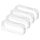 thumbnail image 1 of Estuche transparente para lápices Yashi 4 piezas PVC con cremallera transparente, 1 of 5