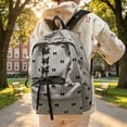 thumbnail image 2 of Ribbon Bow Backpack Versatile Casual Daypack for School Commute Travel Lightweight Shoulder, 2 of 4