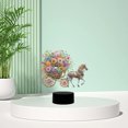 thumbnail image 5 of DIY Diamond Art Painting Creative Design 7-color Dimming Home Decoration Night Light Lighting Ornaments (Double-sided Diamond)-BN13, 5 of 9