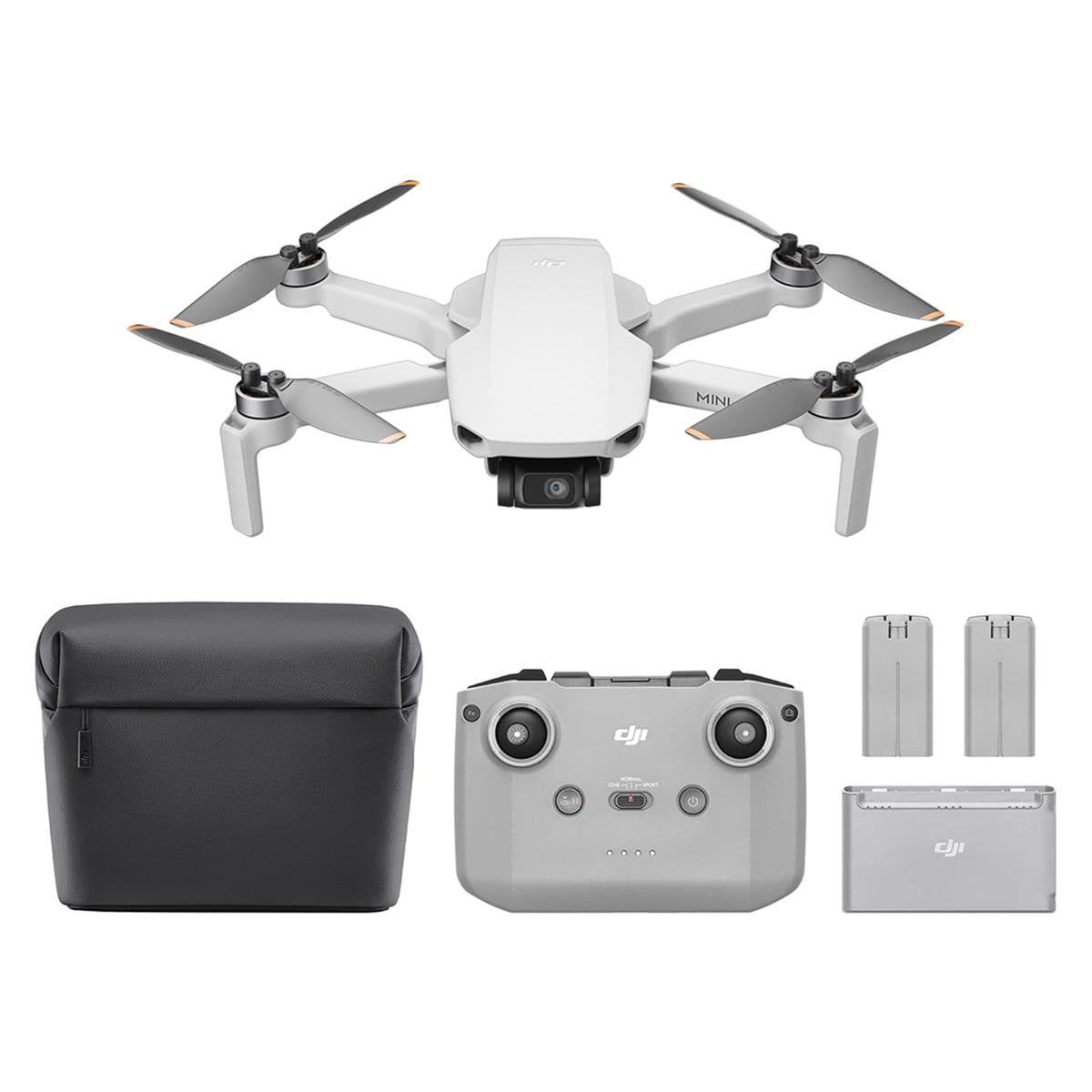 DJI Mavic Mini Drone Fly More Combo: Quadcopter, 3 Batteries