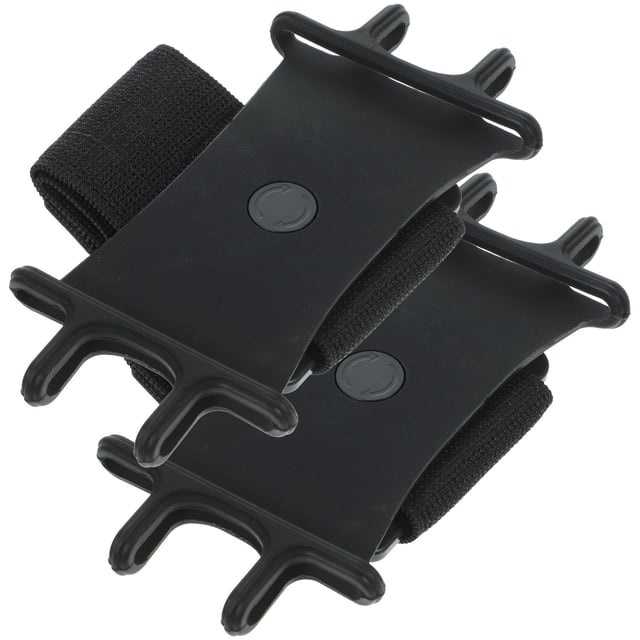 unbranded 2Ud Soporte Para Teléfono En Ajustable Y Transpirable Ideal Para Running Ciclismo Y Actividades Negras