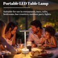 thumbnail image 3 of Lámpara de Mesa de Noche, 3 Fuente de Luz Con Energía Solar Sin Energía Lámpara de Mesa Led Control Dimmable Tálil para acampar, 3 of 7